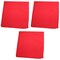 3 Pack Plain Polyester Bandanas Lightweight and Versatile Accessories